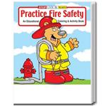 CS0190B Practice Fire Safety Coloring and Activity Book Blank No Imprint